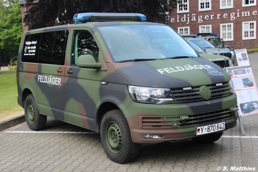 Y-870 642 - VW T6 - Feldjägerfhz.