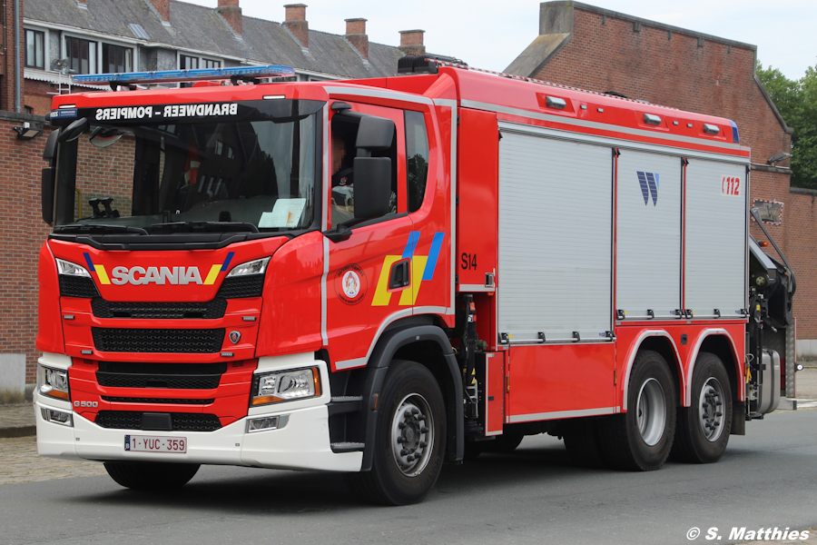 Bruxelles - SIAMU - RW-Kran - S14