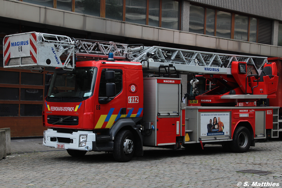 Bruxelles - Service d'Incendie et d'Aide Médicale Urgente - DLK 23/12