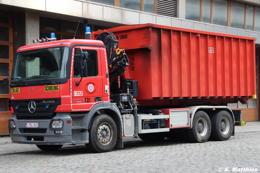 Bruxelles - SIAMU - WLF-Kran - T31 (a.D.)