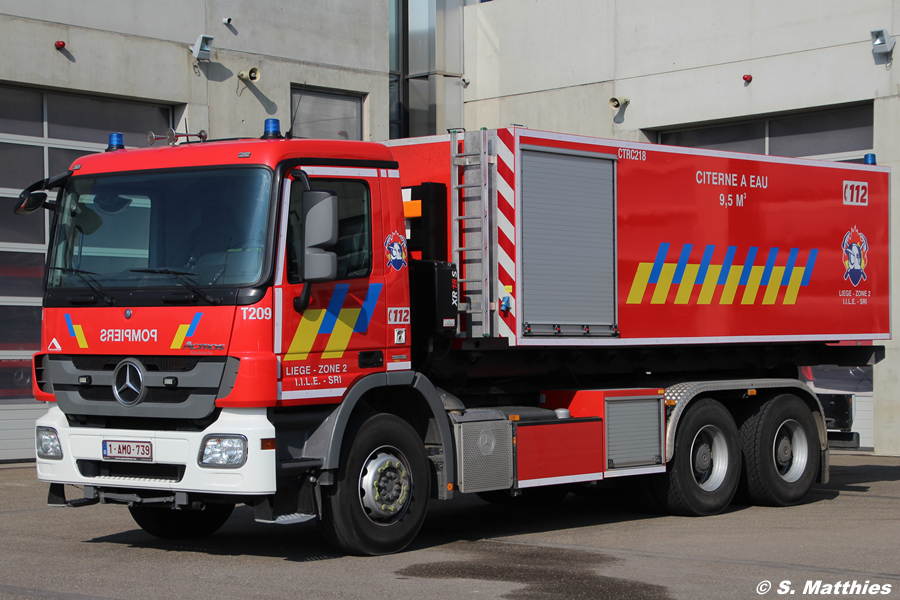 Liège - Service Régional d'Incendie - WLF - T209