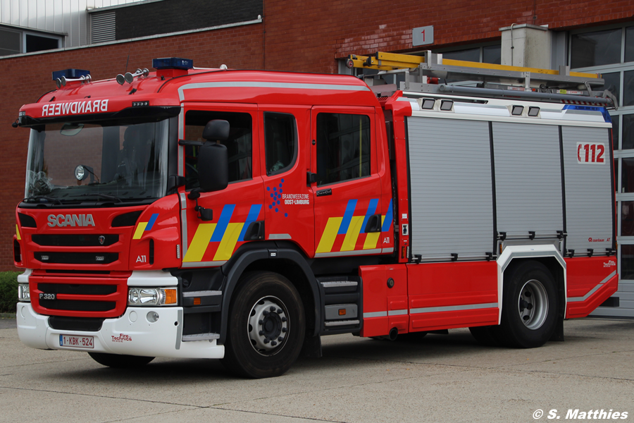 Genk - Brandweer - HLF - A11