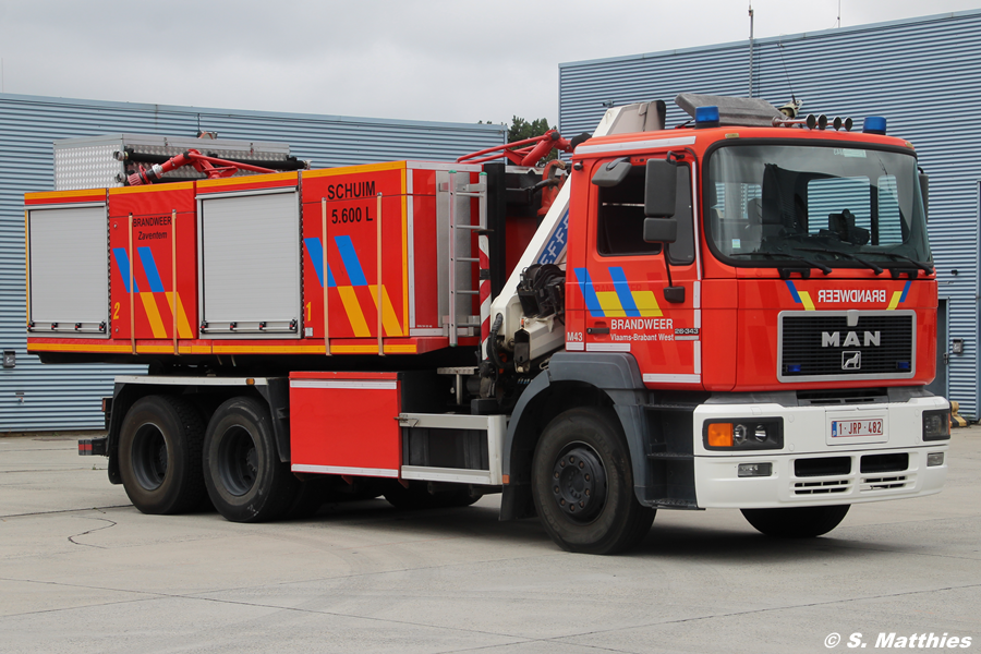 Zaventem - Brandweer - WLF-KR - M43