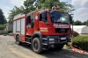 FlKfz-Gebäudebrand - BwFw FlBschftBMVg Köln-Wahn